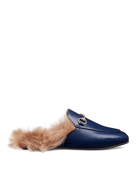 gucci loafer bright colour|gucci fur loafers women's.